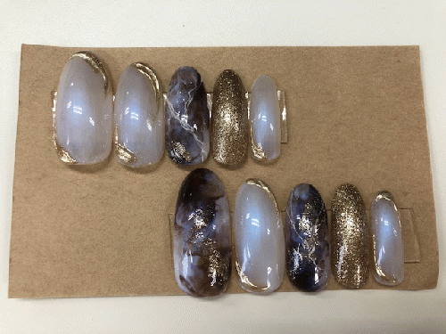 ネイルチップ-E